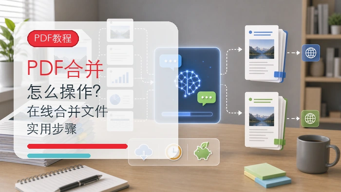 PDF合并怎么操作?在线合并文件的实用步骤