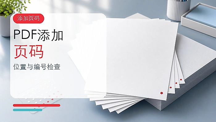 PDF添加页码要怎么操作?PDF文件加页码的方法有哪些?