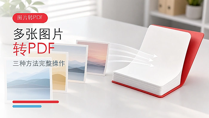 多张图片怎么转PDF?图片如何在线合成PDF?