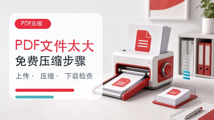 PDF文件太大怎么压缩?免费在线压缩PDF的操作步骤