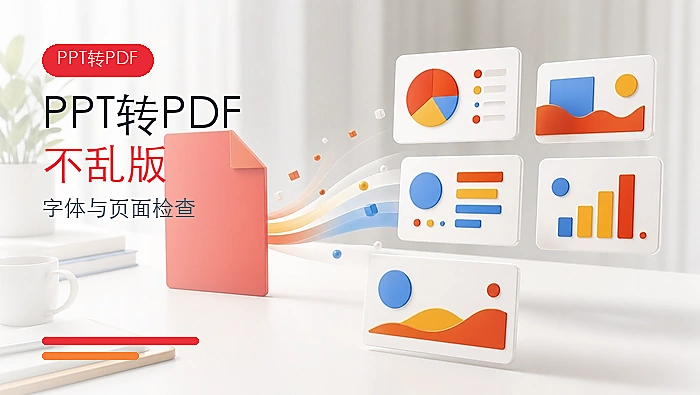 PPT怎么转换成PDF不乱版?PPT转PDF如何保留原格式?