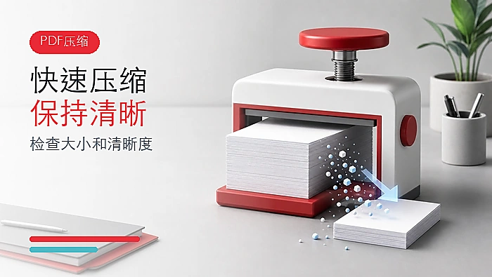 PDF文件怎么快速压缩?在线压缩后如何检查大小和清晰度?