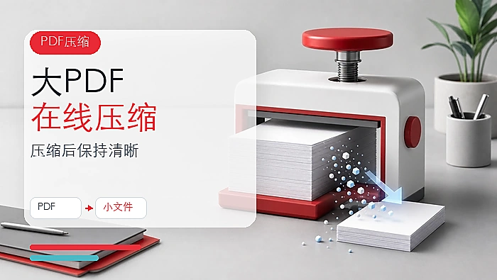 大PDF怎么在线压缩?PDF压缩后如何保持清晰?