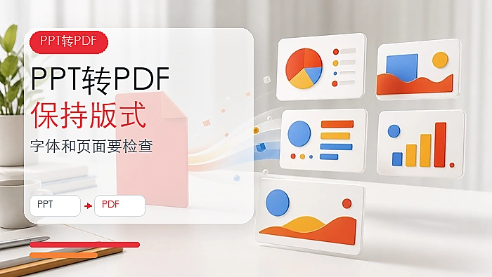PPT怎么转换成PDF?PPT转PDF如何保持原版式?