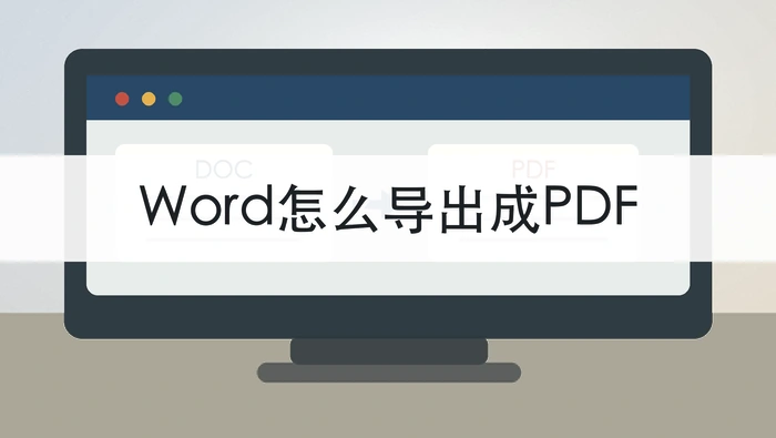 Word怎么导出成PDF?转换后格式会乱吗?